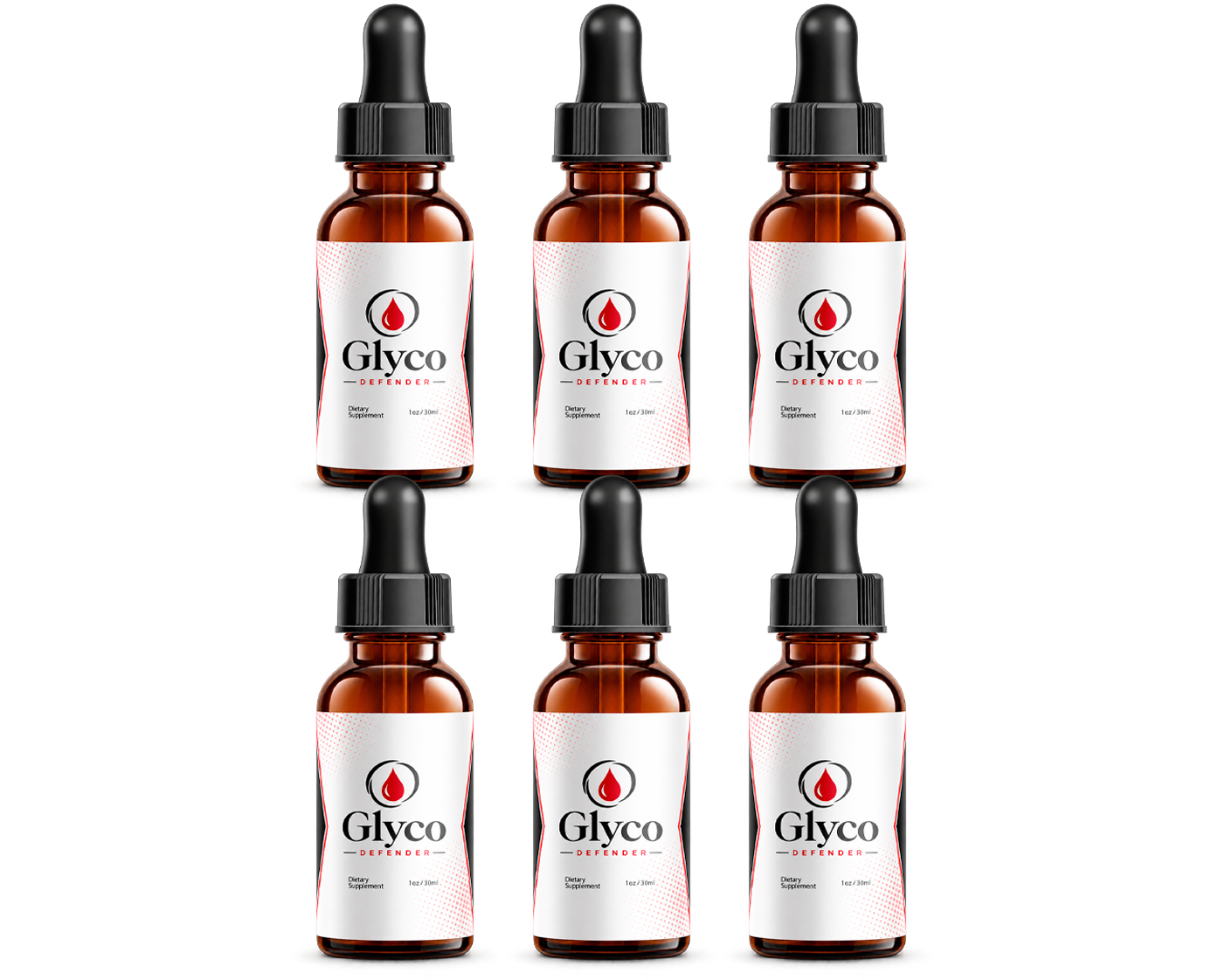 GlycoDefender 6 Bottles (180-Day Supply)